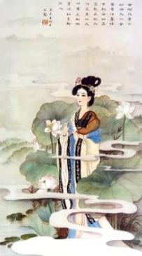Qin Bailan - Dipinto
