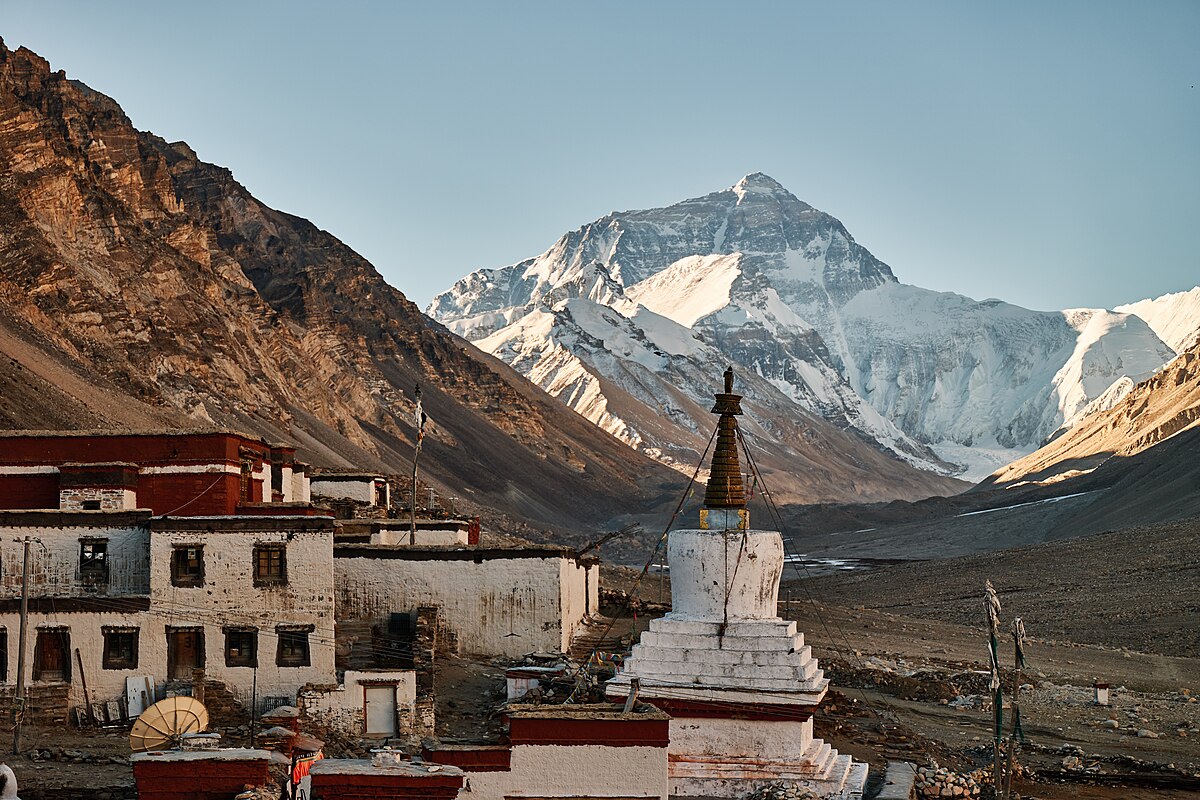 Rongbuk_Monastery Monastero di Rongbuk