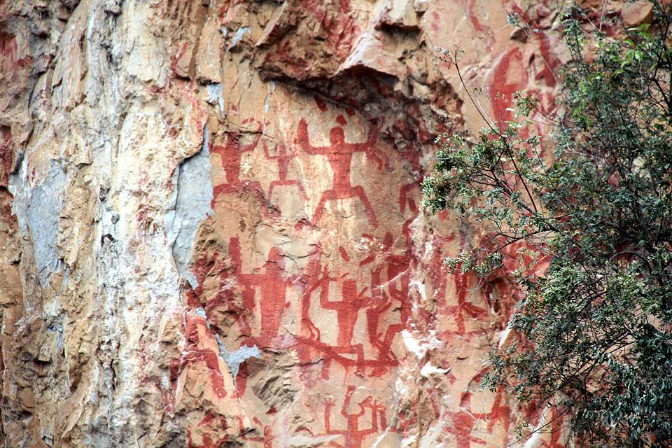 Arte rupestre di Zuojiang Huashan